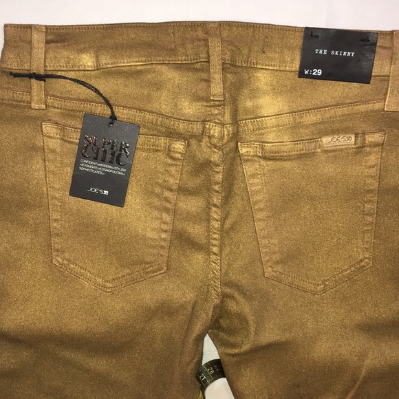 - Joes Jeans Soft Coated Gold NWT STRETCH JE… - Picture 6 of 8